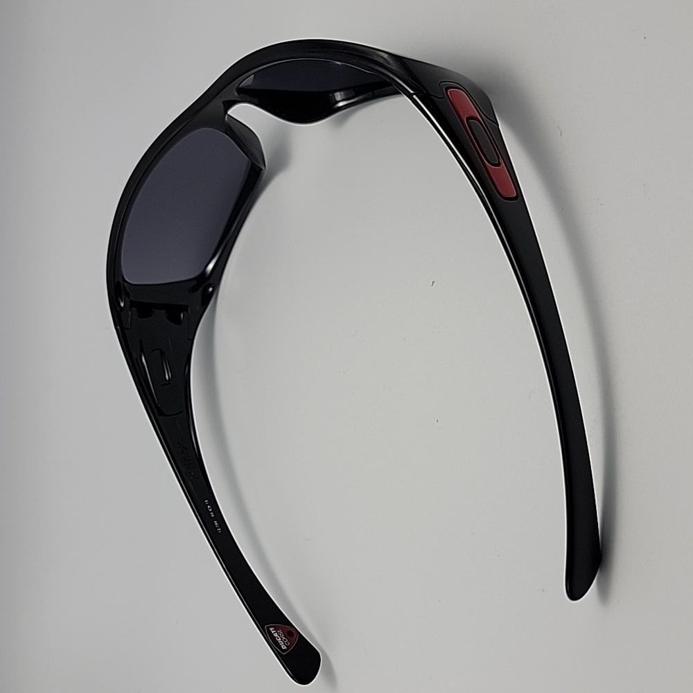 Oakley Ducati Corse Hijinx 12-789 Gloss Black Motorcycle Sunglasses EXCELLENT - Picture 9 of 12